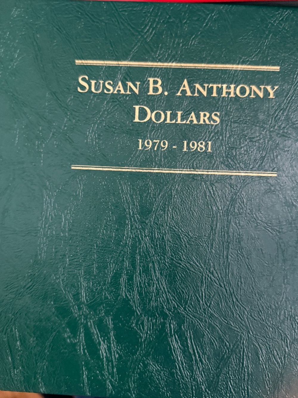 SUSAN B ANTHONY DOLLARS 1979-1981